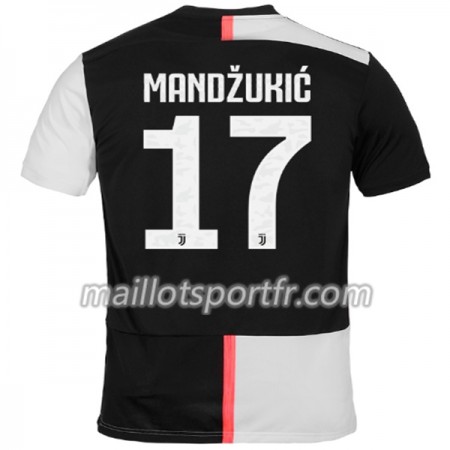 Maillot de Foot Juventus MANDZUKIC 17 Domicile 2019/20